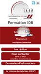 Mobile Screenshot of ma-formation-iob.org
